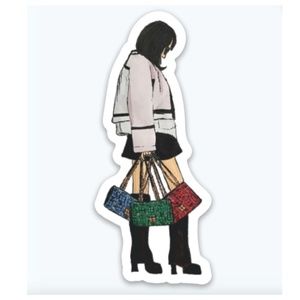x2 Fashion Vinyl Stickers Street Style Vinyl Stickers